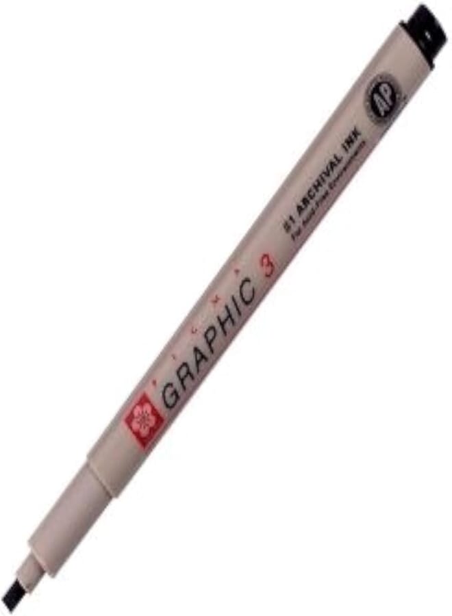 SAKURA GRAPHIC PEN 3MM BLACK